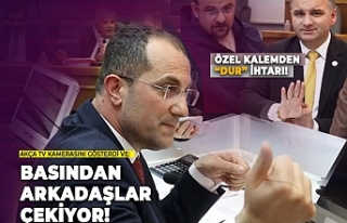 Ekim, basının önünde tartışmaktan çekindiğini...