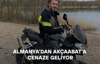 Almanya’dan Akçaabat’a cenaze geliyor