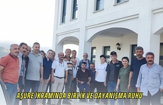 Aşure İkramında Birlik ve Dayanışma Ruhu