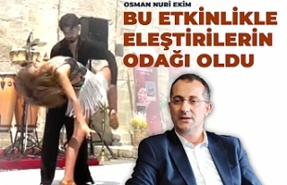 O etkinliğe tepkiler büyüyor!