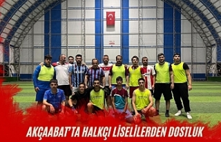 Akçaabat’ta Halkçı Liselilerden Dostluk Maçı
