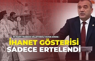 İhanet gösterisi sadece ertelendi