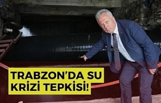 Trabzon’da Su Krizi Tepkisi! Tonlarca Depo Suyu...