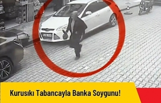 Kurusıkı Tabancayla Banka Soygunu!