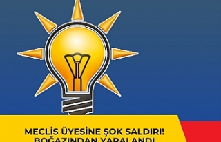 Meclis üyesine şok saldırı! boğazından yaralandı