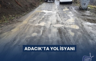 ADACIK’TA YOL İSYANI