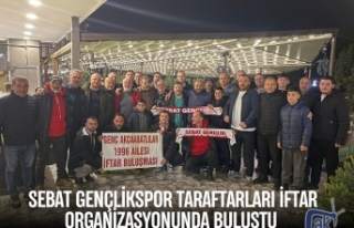 Sebat Gençlikspor Taraftarları İftar Organizasyonunda...