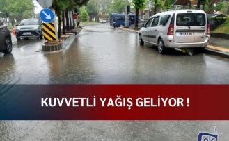 Kuvvetli yağış geliyor !