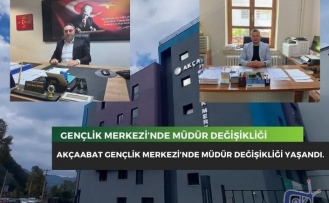 GENÇLİK MERKEZİ’NDE MÜDÜR DEĞİŞİKLİĞİ