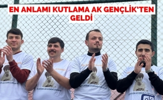 En Anlamı Kutlama Ak Gençlik’ten geldi