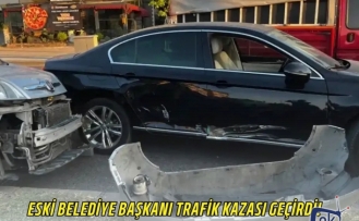 Eski Belediye Başkanı Trafik Kazası Geçirdi!