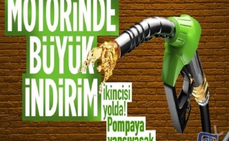 Motorin fiyatlarında indirime gidiliyor.