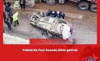 Akçaabat Yıldızlı'da feci kaza