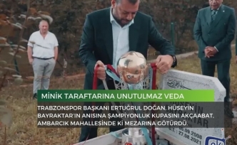 Trabzonspor'dan Minik Taraftarına Unutulmaz Veda