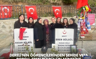 Dereli’nin Öğrencilerinden Şehide Vefa Borcu: Eren Bülbül’ün Annesine Anlamlı Ziyaret