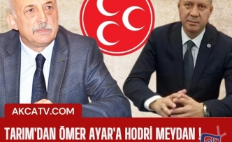 Tarım'dan Ömer Ayar'a hodri meydan !