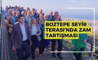 BOZTEPE SEYİR TERASI’NDA ZAM TARTIŞMASI
