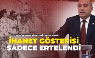 İhanet gösterisi sadece ertelendi