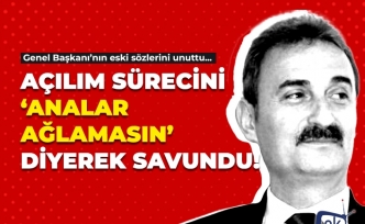 Açılımı 'tepki gösterdikleri sözle' savundu!