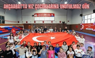 AKÇAABAT'TA KIZ ÇOCUKLARINA UNUTULMAZ GÜN
