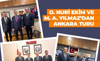 Ekim ve Yılmaz'dan Ankara turu