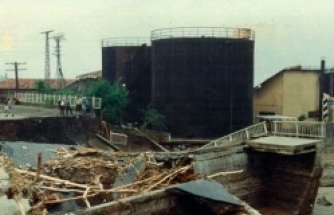 Akçaabat Sel Fotoğrafları - 1990