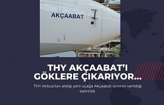 THY Akçaabat’ı göklere çıkarıyor…