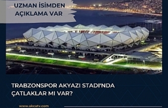 Trabzonspor Akyazı Stadı'nda çatlaklar mı var?
