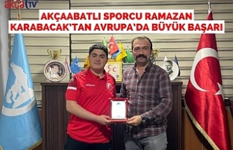 Akçaabatlı Sporcu Ramazan Karabacak’tan Avrupa’da Büyük Başarı