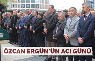 Özcan Ergün'ün acı günü