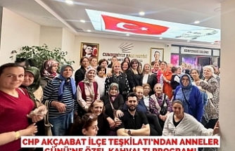 CHP Akçaabat İlçe Teşkilatı’ndan Anneler Günü’ne Özel Kahvaltı Programı