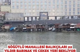 Söğütlü Mahallesi Balıkçıları 22 Yıldır Barınak ve Çekek Yeri Bekliyor