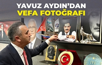 Yavuz Aydın'dan vefa fotoğrafı