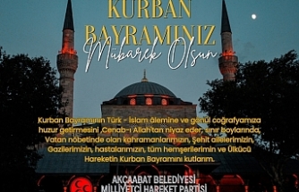 Akçaabat Belediyesi MHP Grup Başkan Vekili Melikşah Atasoy'un Kurban Bayramı dolayısıyla yayınladığı kutlama mesajında şunları kaydetti,