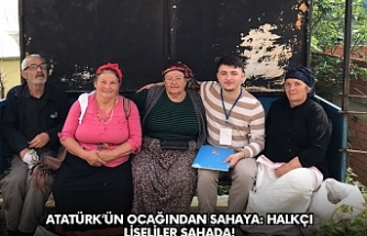 Atatürk’ün Ocağından Sahaya: Halkçı Liseliler Sahada!