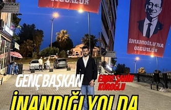 GENÇ BAŞKAN  EMRE ŞAHİN KÖROĞLU İNANDIĞI YOLDA
