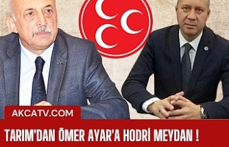 Tarım'dan Ömer Ayar'a hodri meydan !