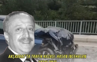 Akçaabat'ta Trafik Kazası: Hasan İncehasan Yaralandı
