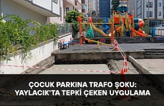 Çocuk Parkına Trafo Şoku: Yaylacık'ta Tepki Çeken Uygulama