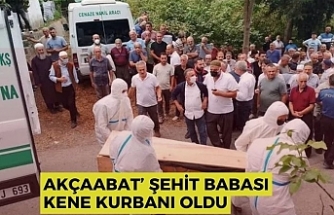 Akçaabat'ta şehit babası kene kurbanı oldu