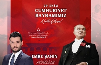 CHP Akçaabat İlçe Başkanı Emre Şahin Köroğlu’ndan Cumhuriyet Bayramı Mesajı