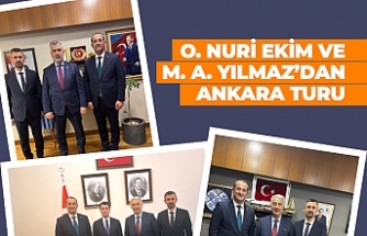 Ekim ve Yılmaz'dan Ankara turu