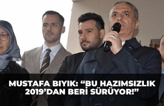 BIYIK’TAN PANKART TEPKİSİ: “BU HAZIMSIZLIK 2019’DAN BERİ SÜRÜYOR”