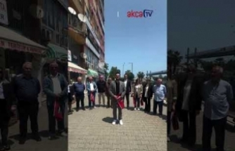 İmamoğlu pankartı ilçesinde indirildi.