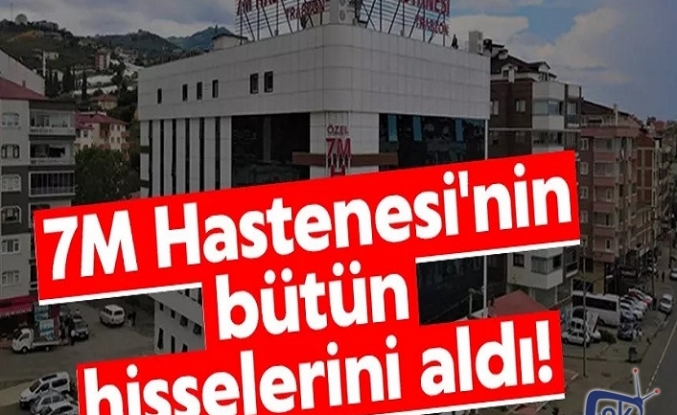 Trabzon özel 7M Hastanesi’nde hisse devri gerçekleşti