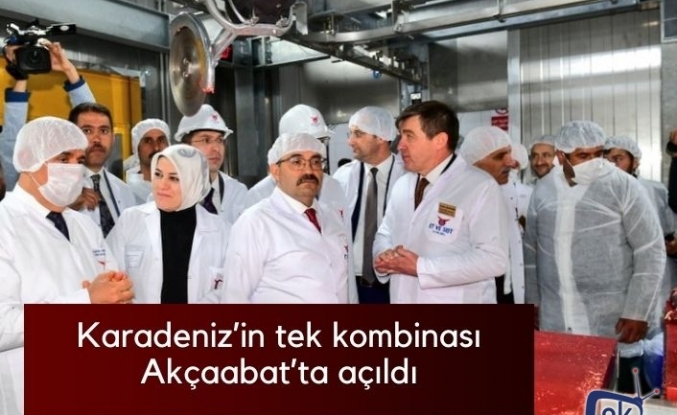 Karadeniz’in tek kombinası Akçaabat’ta açıldı