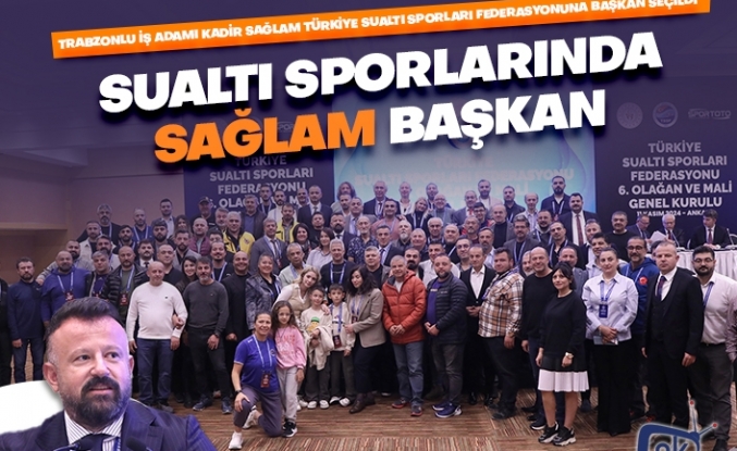 Sualtı Sporlarında Sağlam başkan