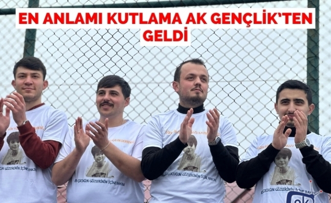 En Anlamı Kutlama Ak Gençlik’ten geldi
