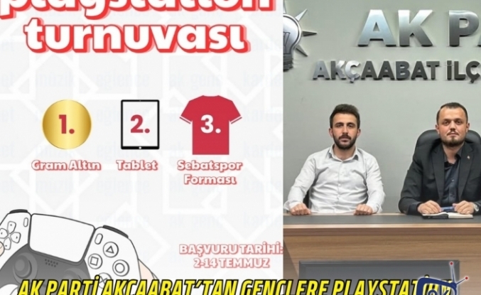 AK Parti Akçaabat’tan Gençlere Playstation Turnuvası!