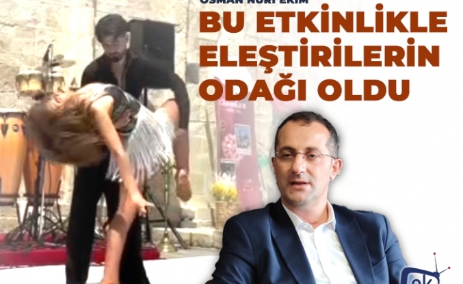 O etkinliğe tepkiler büyüyor!